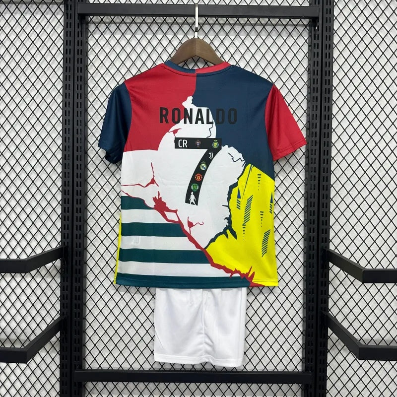 Kids Ronaldo Jersey All Club Team 25/26 Football Kit Soccer product image 5
