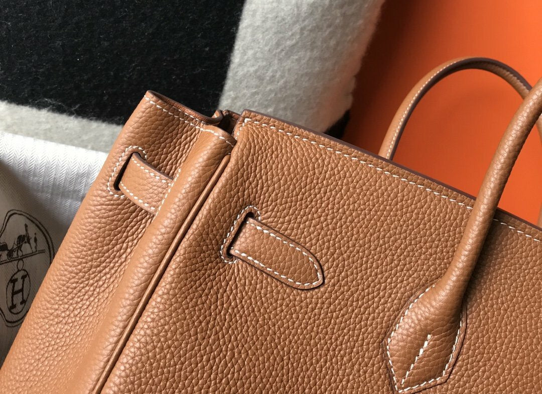 Hermes Hms Handle Bag 30cm Brown product image 3, provided for visual reference and product detail review