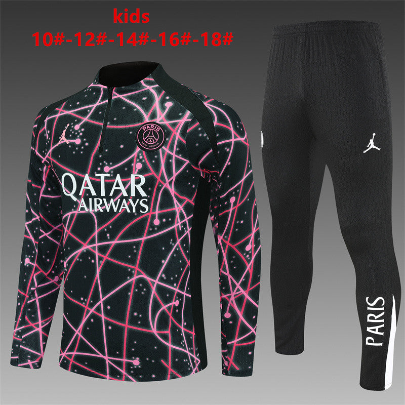Kids PSG Training Tracksuits 25/26 Football Kit Soccer product image 1
