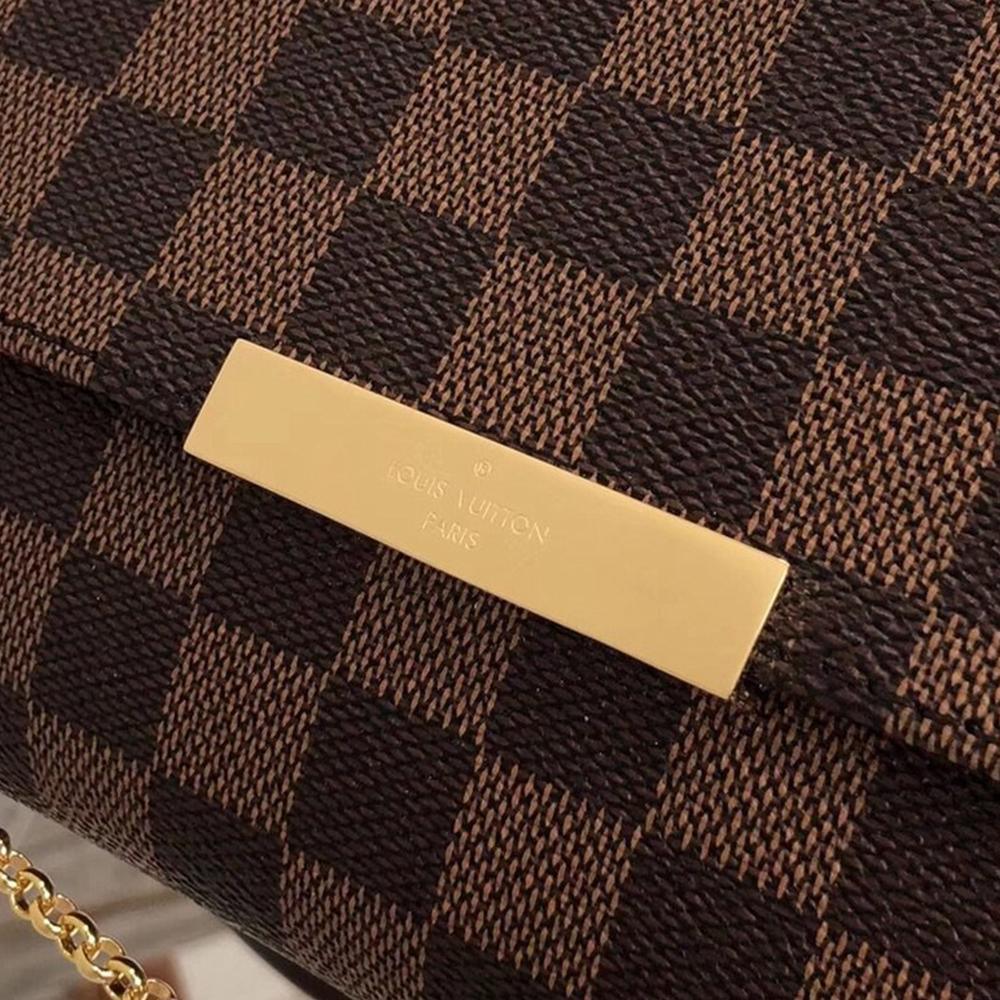LV Favorite MM Damier Ebene Shoulder Bag product image 8, provided for visual reference and product detail review