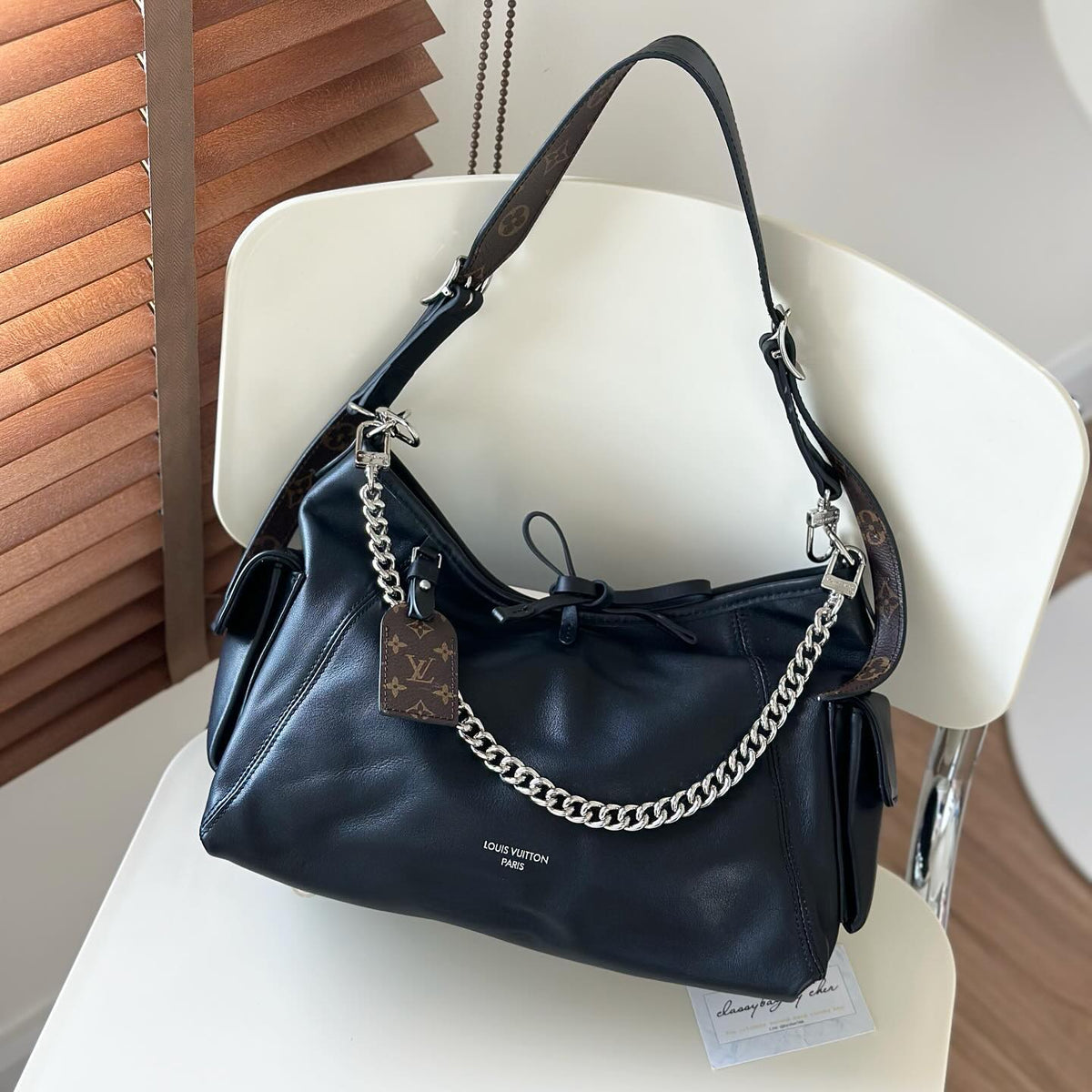 Louis Vuitton Carryall Cargo Handbag - Black product image 5, provided for visual reference and product detail review