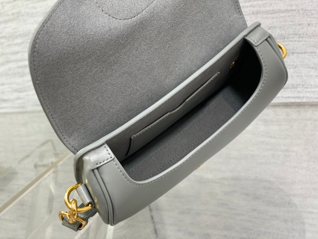 Dior Bobby East-West Bag Grey product image 5, provided for visual reference and product detail review