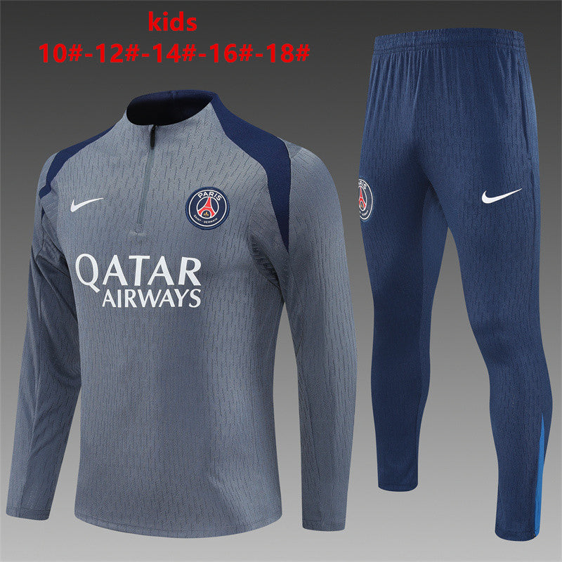 Kids PSG Training Tracksuits 25/26 Football Kit Soccer product image 1