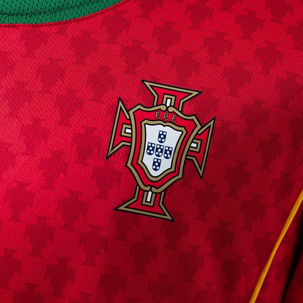 Portugal Jersey 2004 Home Retro Football Kit product image 5