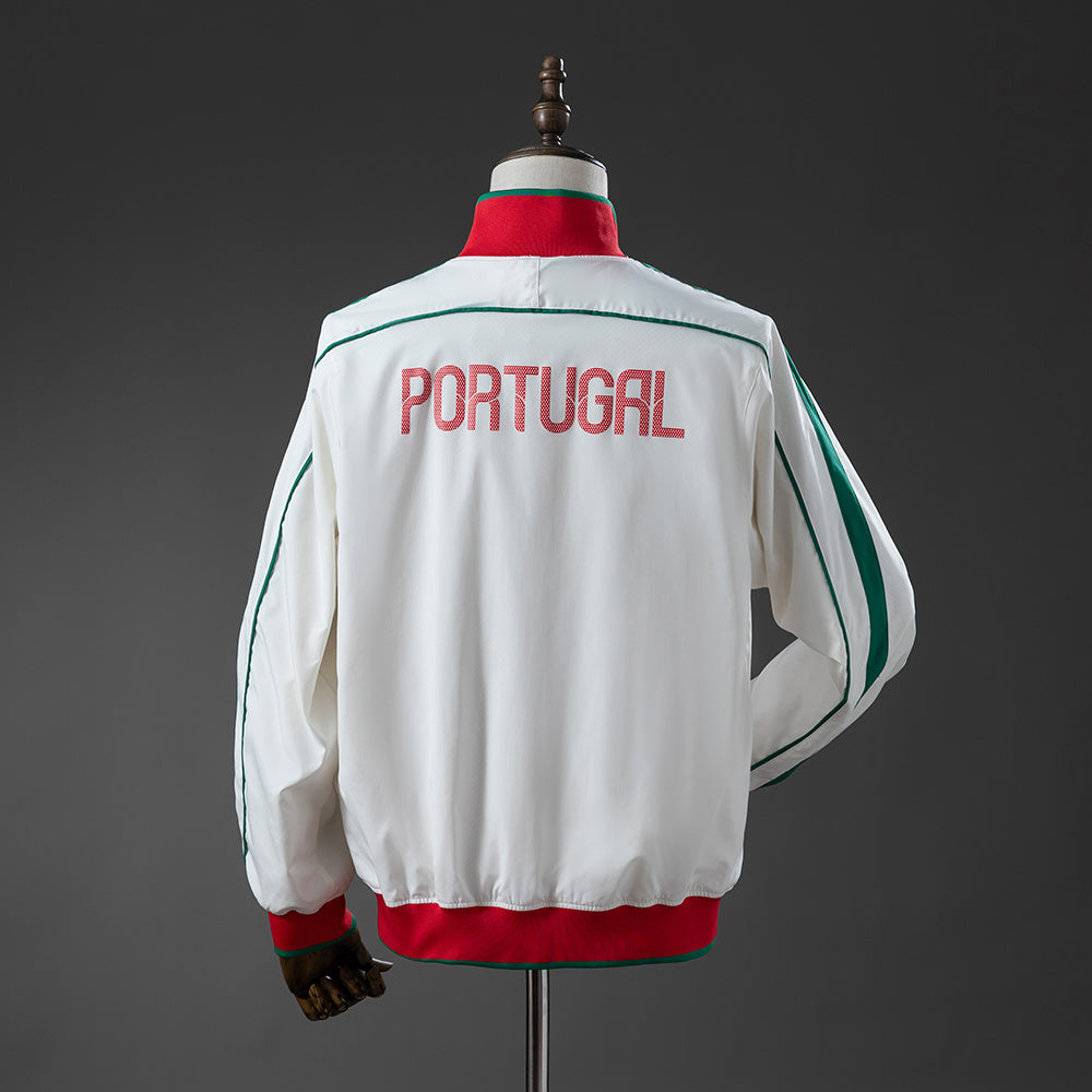 Portugal Windbreaker 2010 White Football Soccer Jacket product image 6
