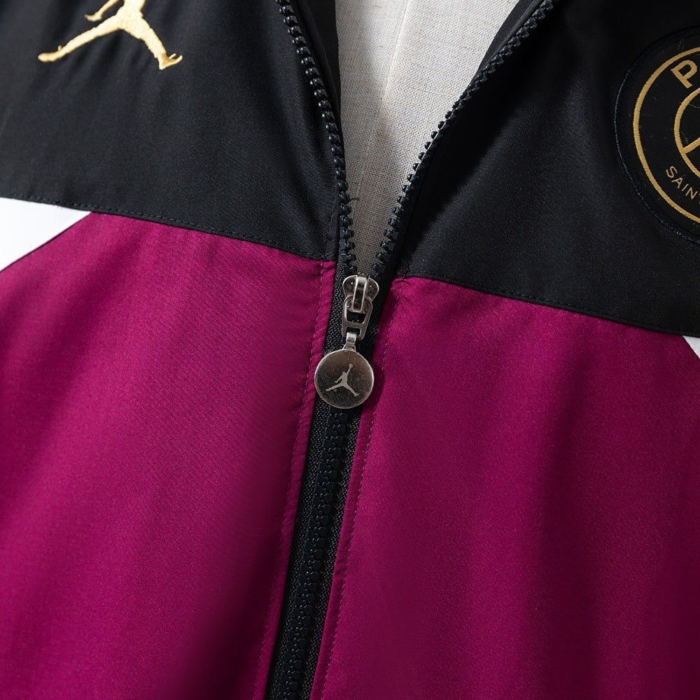 PSG Windbreaker 2025/26 Black & Psychedelic Purple Football product image 5
