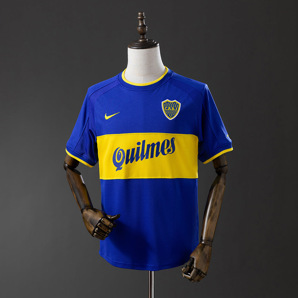 Boca Juniors Jersey 1999-00 Home Retro Football Kit product image 1