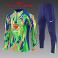 Kids Brazil Training Tracksuits 25/26 Football Kit Soccer product image 1