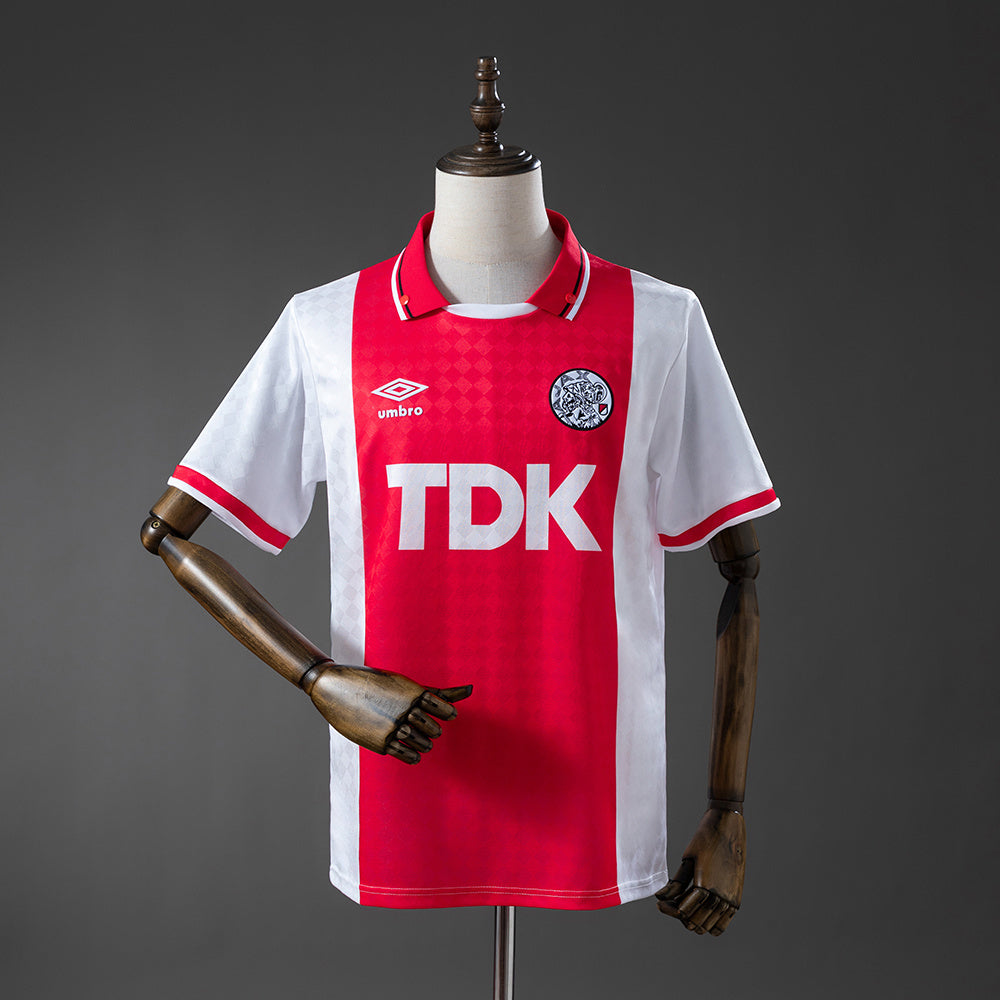 Ajax Home Jersey 1989-90 Retro Football Kit Soccer Shirt product image 1