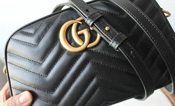 Gucci GG Marmont Small Matelassé Shoulder Bag product image 6, provided for visual reference and product detail review