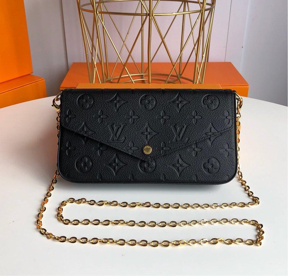 Louis Vuitton Félicie Pochette Black product image 5, provided for visual reference and product detail review