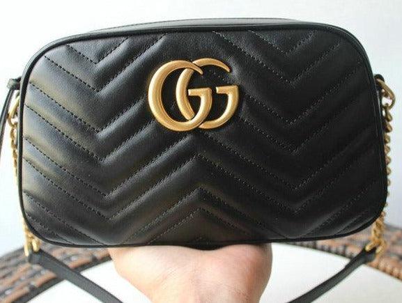 Gucci GG Marmont Small Matelassé Shoulder Bag product image 2, provided for visual reference and product detail review