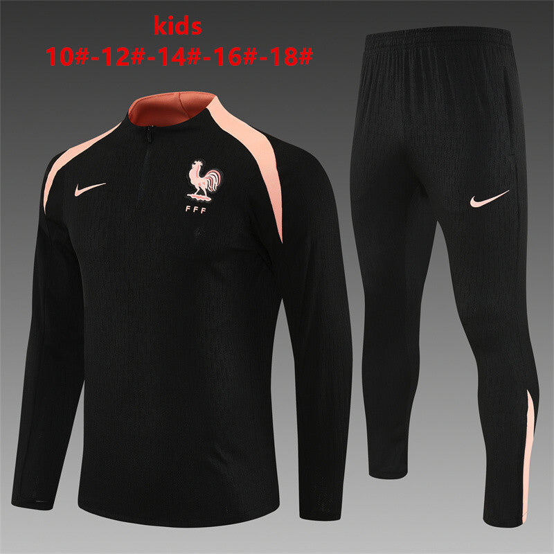 Kids France Training Tracksuits 25/26 Football Kit Soccer product image 1