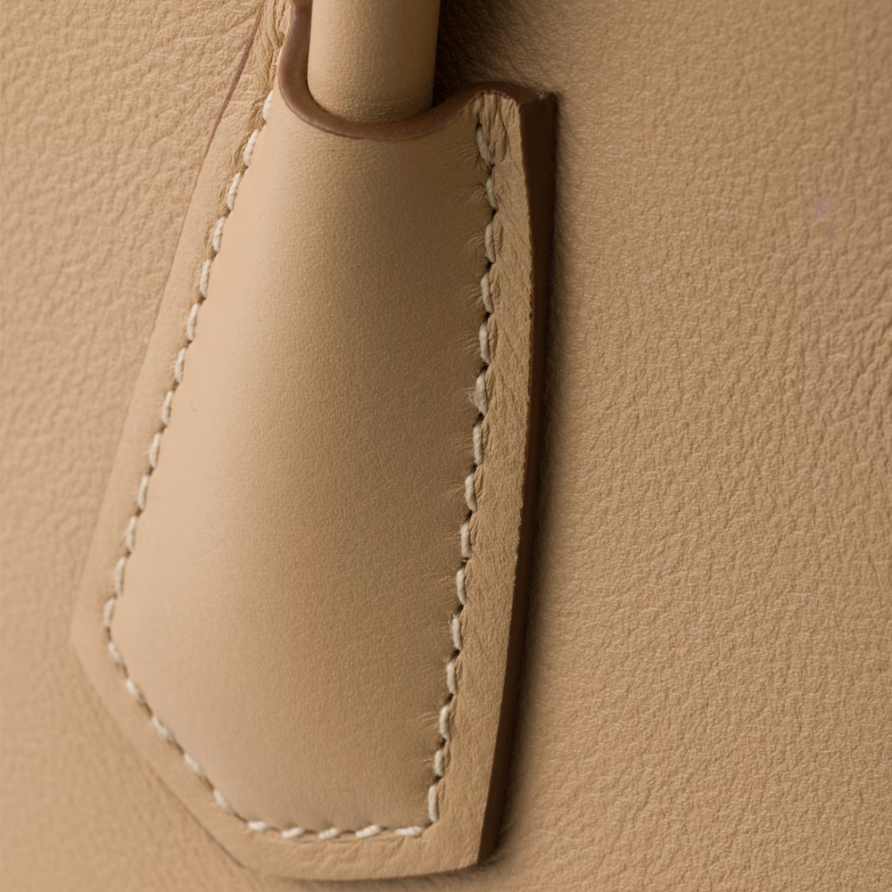 Prada Medium Leather Tote Bag product image 4, provided for visual reference and product detail review