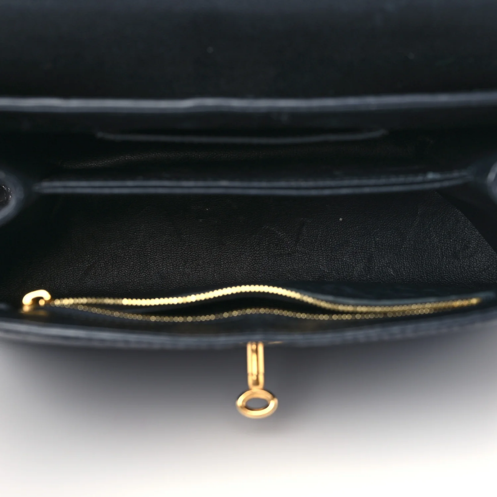 LV Rose Des Vents Mini Handbag - Alligator Matte Black product image 4, provided for visual reference and product detail