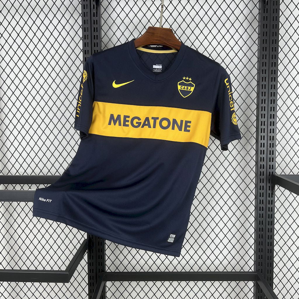 Retro Boca Juniors Jersey 2007-08 Home Football Kit Soccer product image 1
