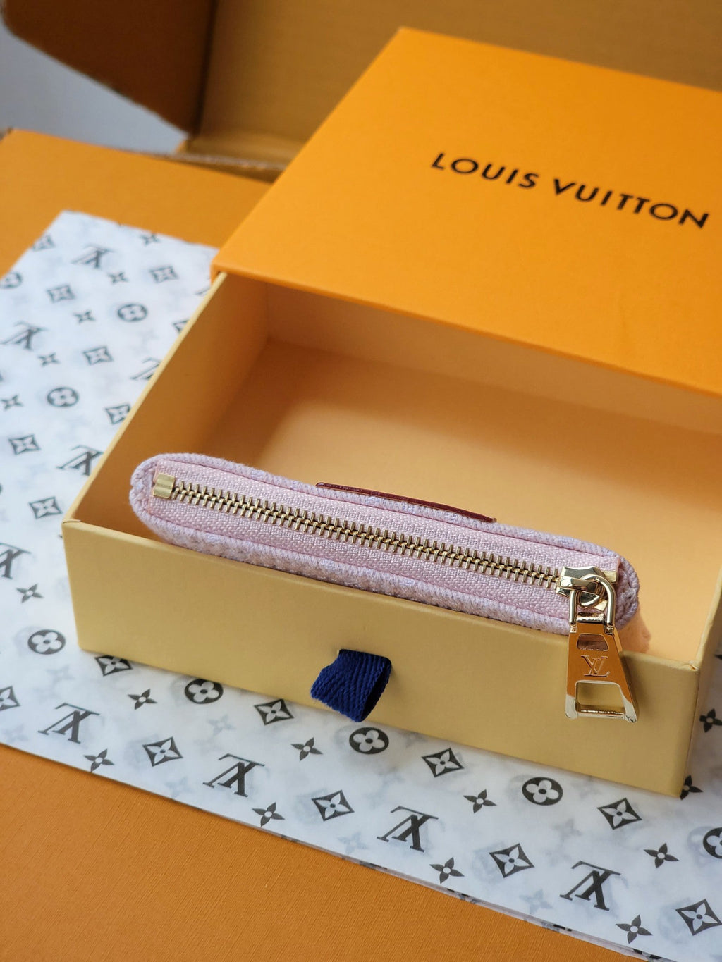 LV Denim Key Pouch - Pink product image 5, provided for visual reference and product detail review