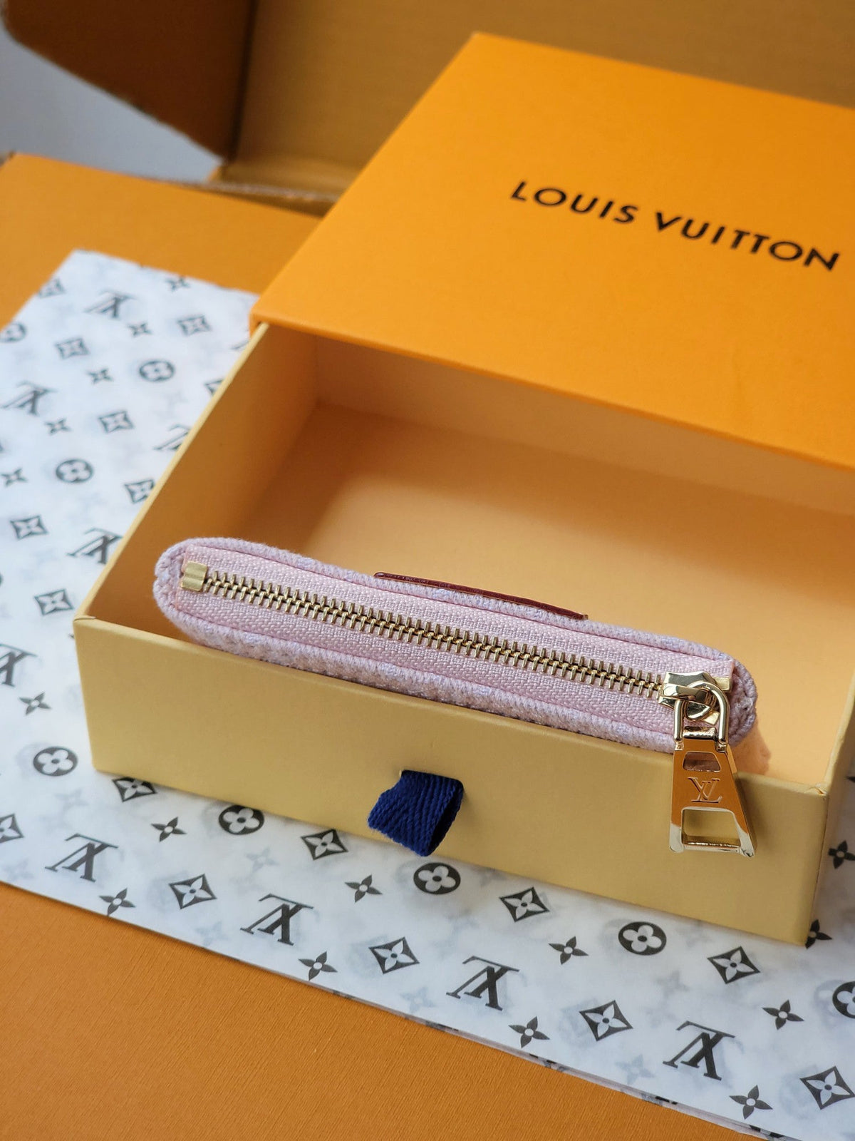 LV Denim Key Pouch - Pink product image 5, provided for visual reference and product detail review