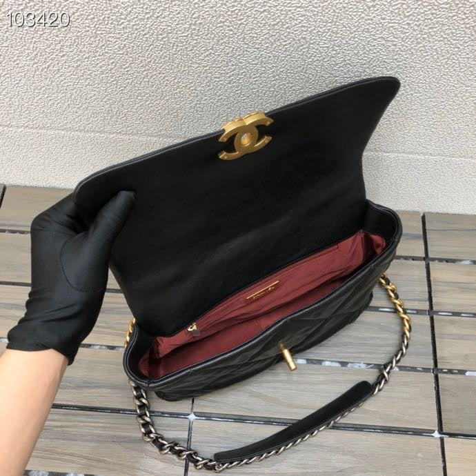 Chanel AS1161 Handbag 30cm - Black product image 5, provided for visual reference and product detail review