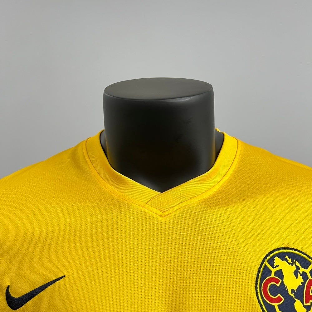Retro Club America Jersey 2013-14 Home Yellow Football Kit product image 7
