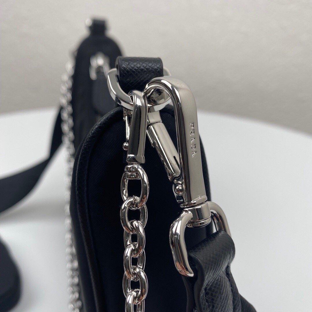 Prada Re-Edition 2005 Re Nylon Bag - Black product image 4, provided for visual reference and product detail review