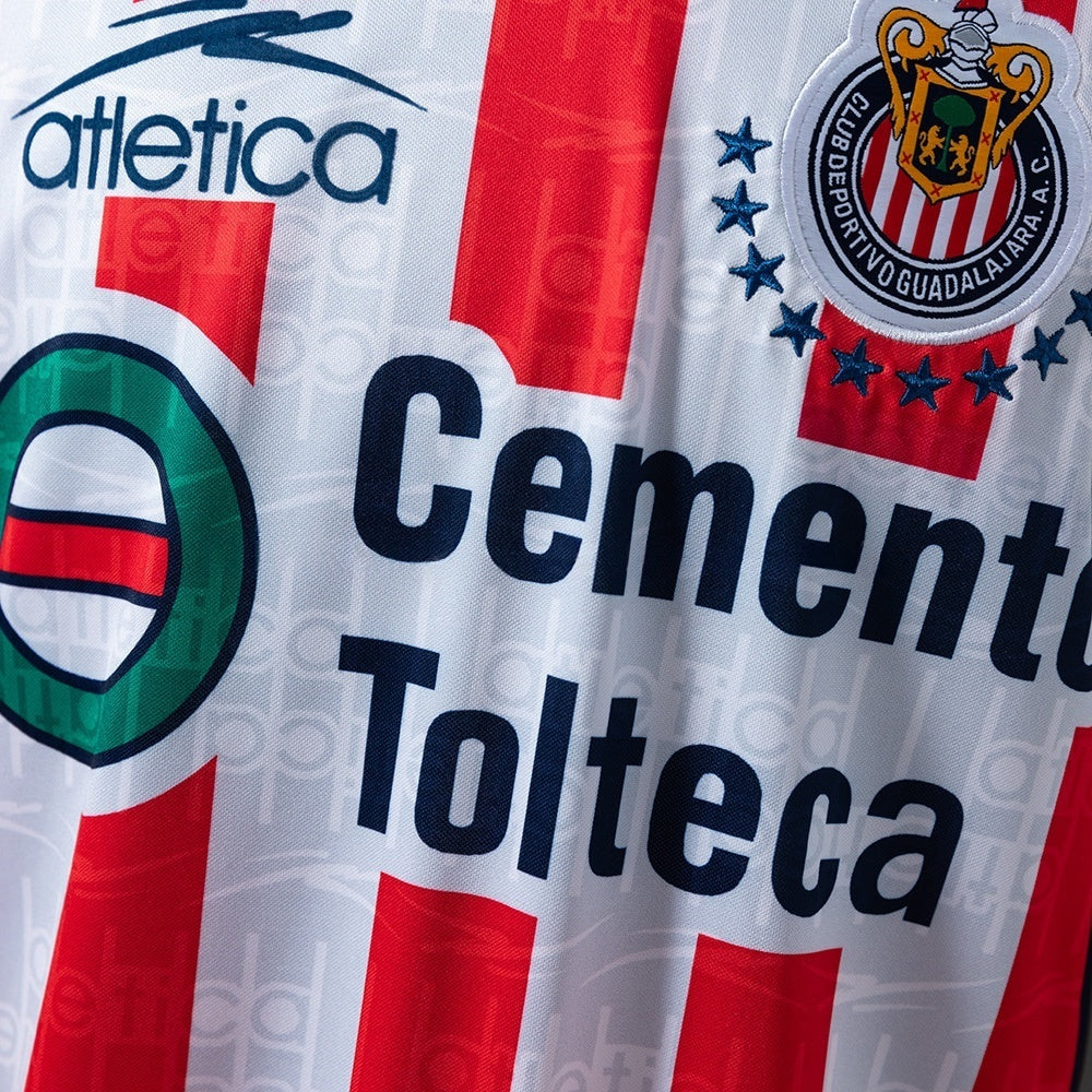 Retro Chivas Home Jersey 1999-2000 Long Sleeves Football product image 8