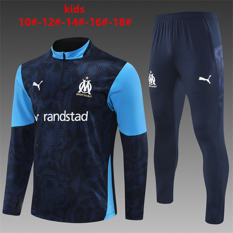 Kids Marseille Training Tracksuits 25/26 Football Kit product image 1
