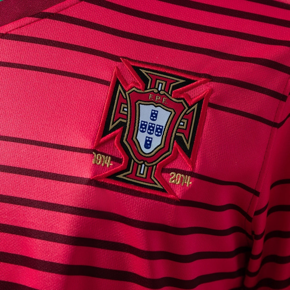 Portugal Home Jersey 2014 Retro Football Kit Soccer Shirt product image 7