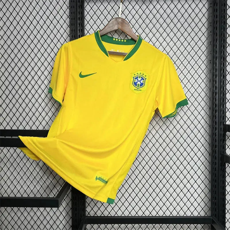 Retro Brazil Home Jersey 2006 Football Kit product image 4