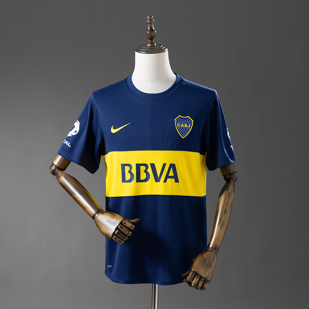 Boca Junios Jersey 2014-15 Home Retro Football Kit product image 1