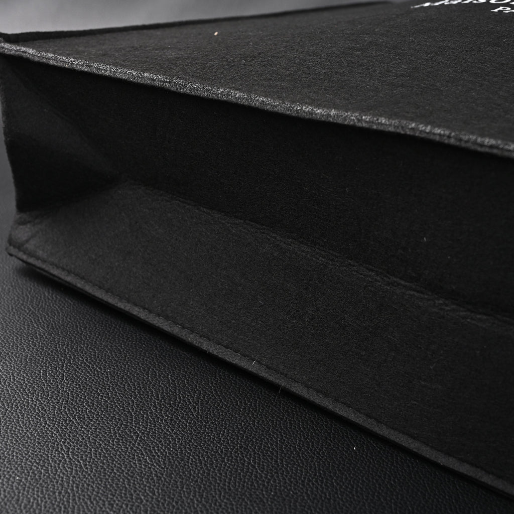 Maison Margiela MM6 Tote Bag – Limited Edition Black Canvas Shopper product image 5, provided for visual reference and