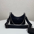 Prada Re-Edition 2005 Re Nylon Bag - Black product image 1, provided for visual reference and product detail review