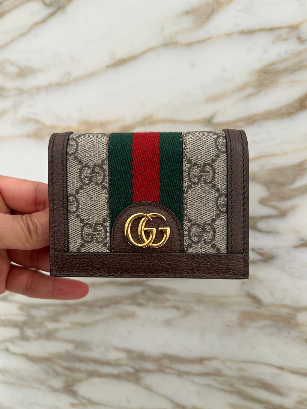 GG Gucci Ophidia Card Case Wallet product image 4, provided for visual reference and product detail review