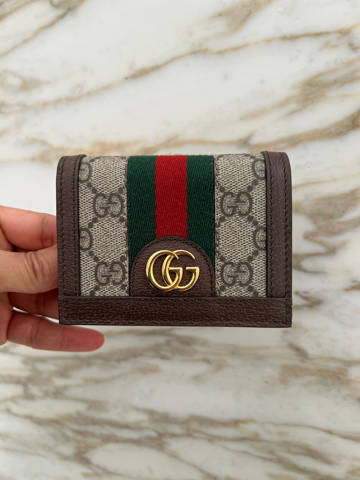 GG Gucci Ophidia Card Case Wallet product image 4, provided for visual reference and product detail review