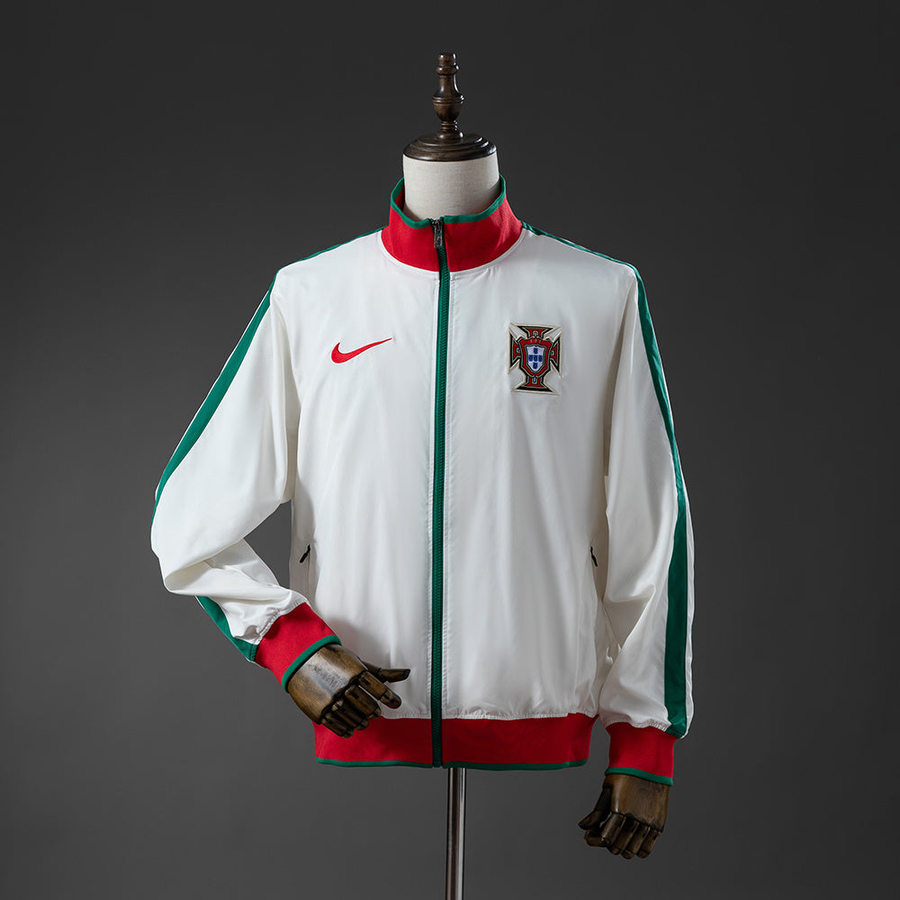 Portugal Windbreaker 2010 White Football Soccer Jacket product image 1