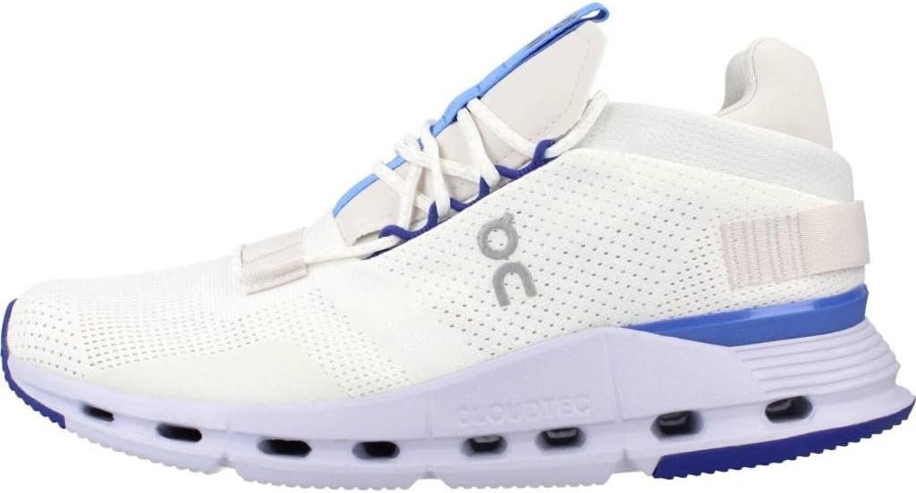 On Cloudnova Undyed White Lifestyle Sneakers product image 6, provided for visual reference and product detail review