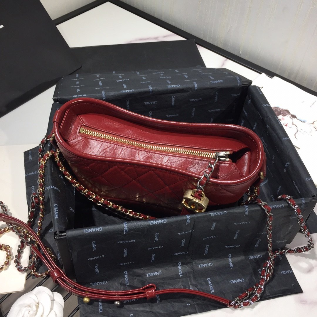 Chanel's Gabrielle Hobo Bag - Orange product image 3, provided for visual reference and product detail review