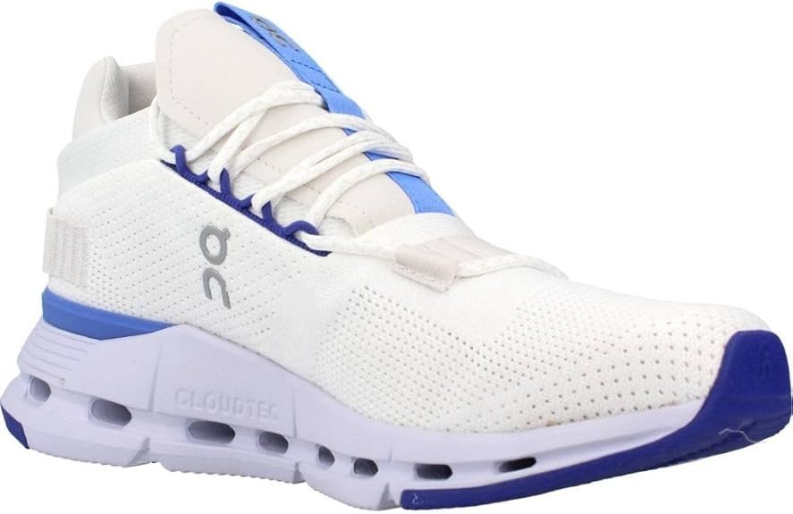 On Cloudnova Undyed White Lifestyle Sneakers product image 8, provided for visual reference and product detail review