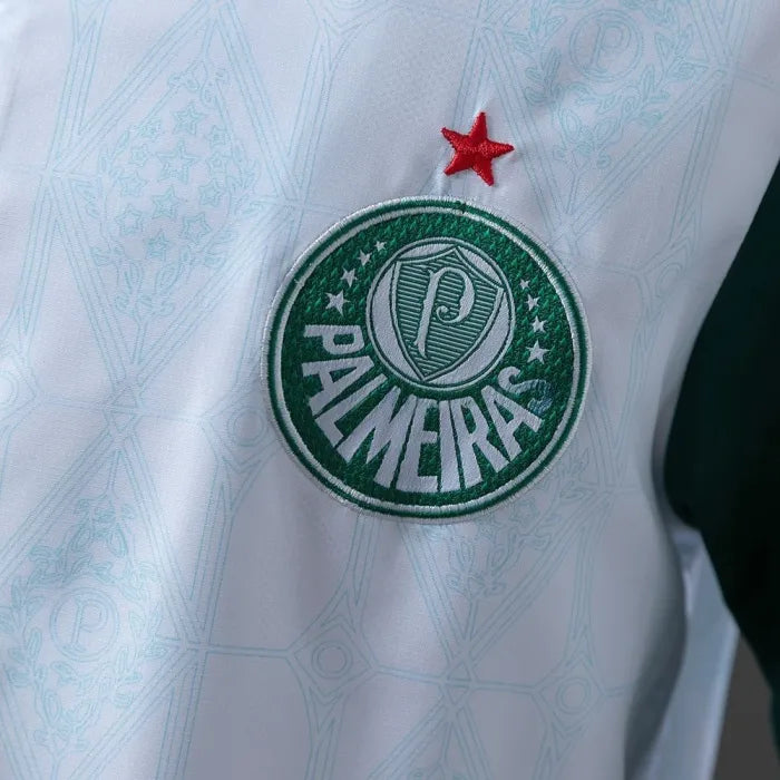 Palmeiras Windbreaker 2025/26 White Football Kit product image 2