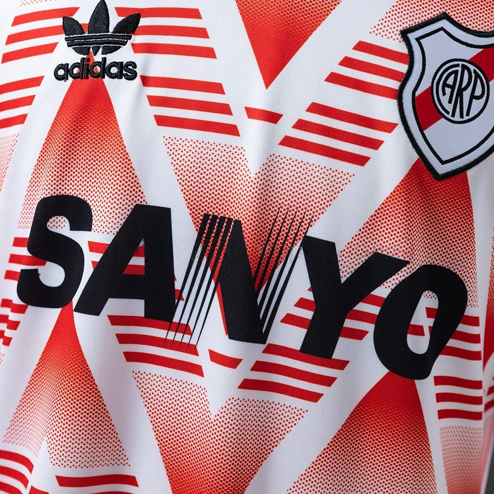 River Plate Away Jersey 1992-93 Retro Long Sleeves Football product image 6