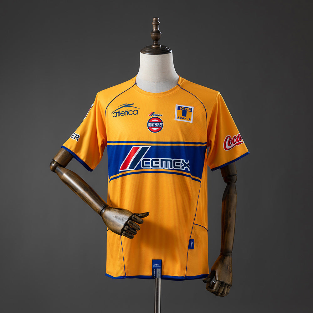 Club Tigres Home Jersey 2005-2006 Retro Football Kit Soccer product image 1