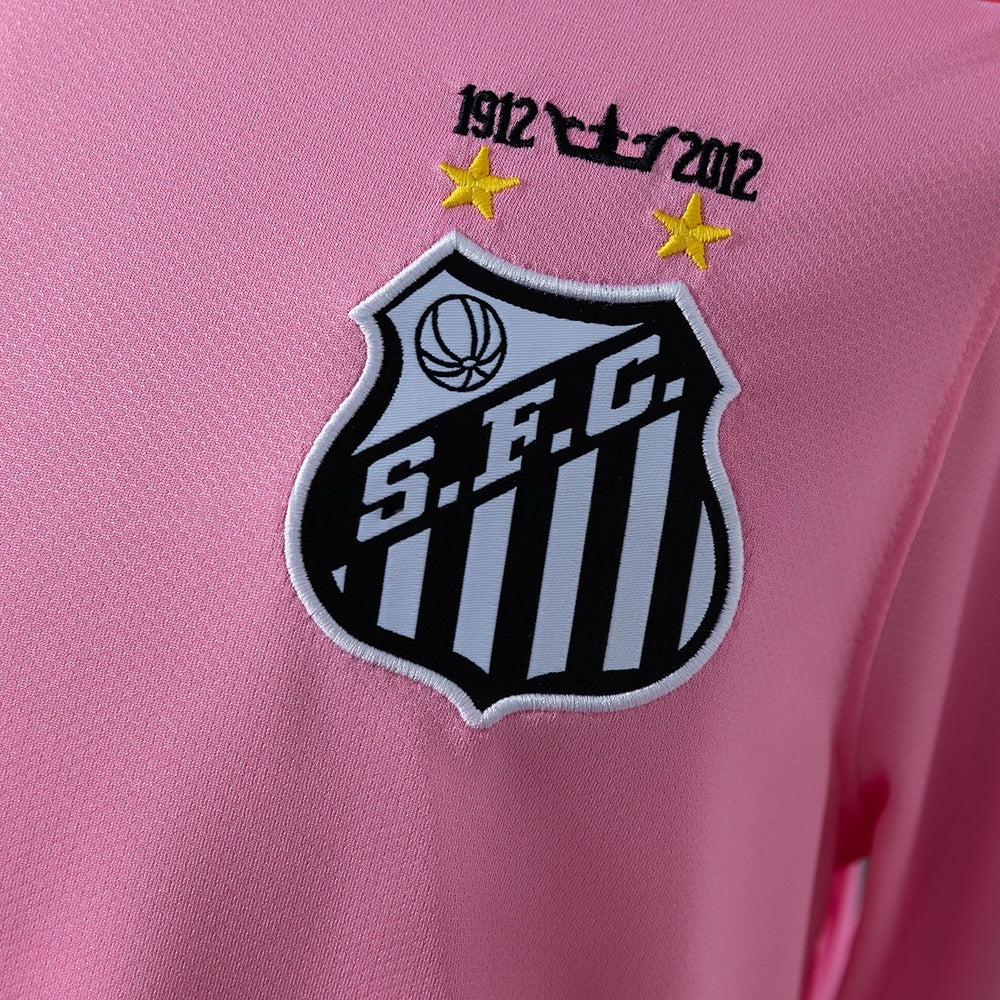 Santos Jersey 2012/13 Pink Retro Football Kit Soccer Shirt product image 8