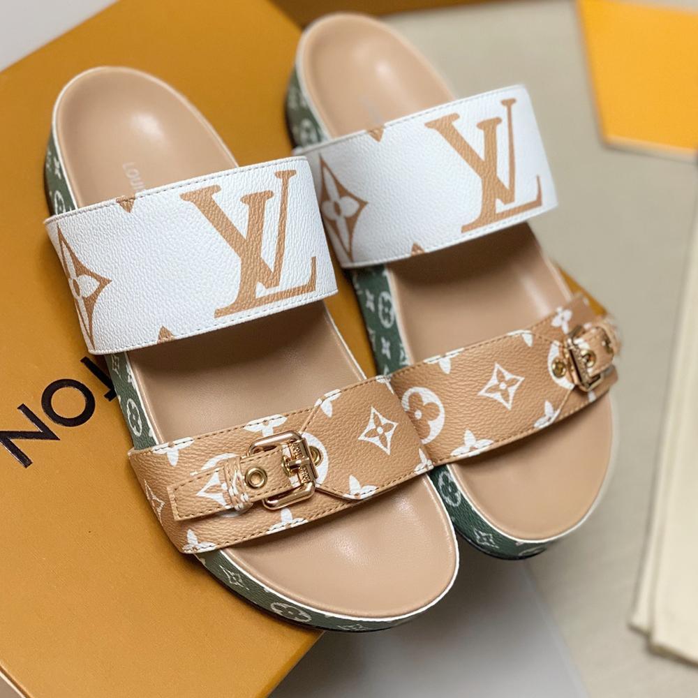 Louis Vuitton Bom Dia Mule Slides Sandals product image 4, provided for visual reference and product detail review
