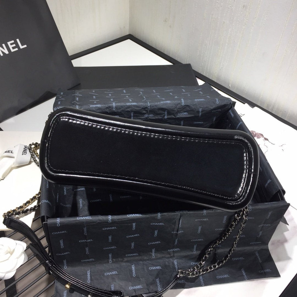 Chanel's Gabrielle Large Hobo Bag - Blue & Brown product image 6, provided for visual reference and product detail review