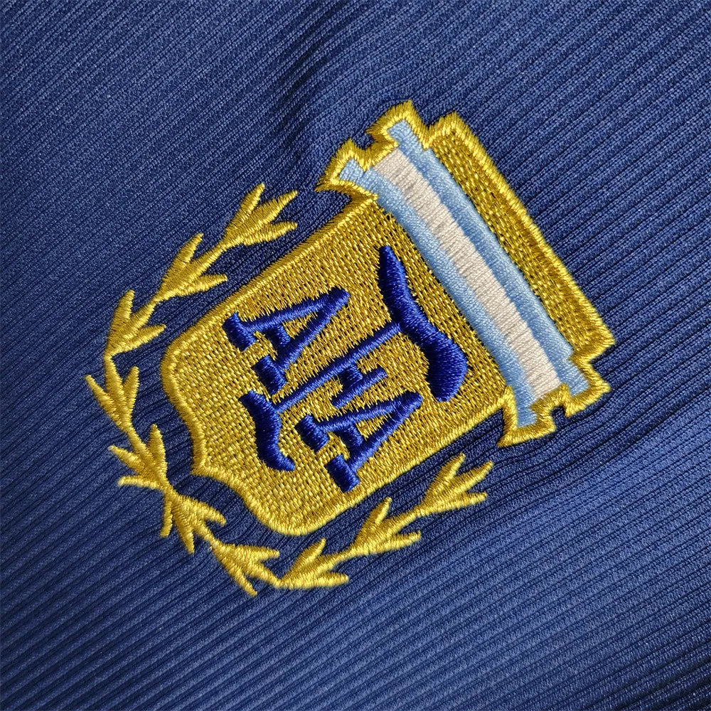Argentina Retro Jersey 1998 Away Football Soccer Shirt product image 2