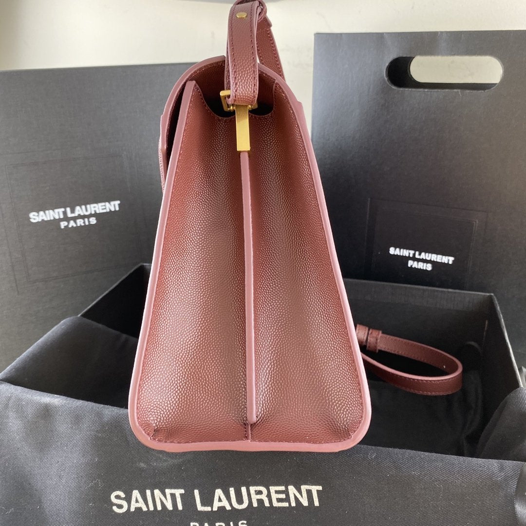 YSL Cassandra Mini Top Handle Bag product image 3, provided for visual reference and product detail review