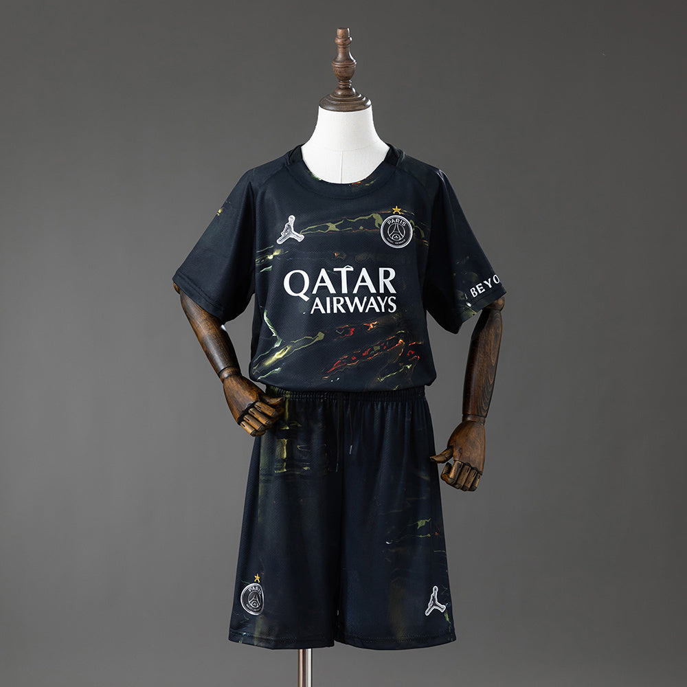 Kids PSG Night Jersey 2025/26 Football Kit Soccer Shirt product image 1