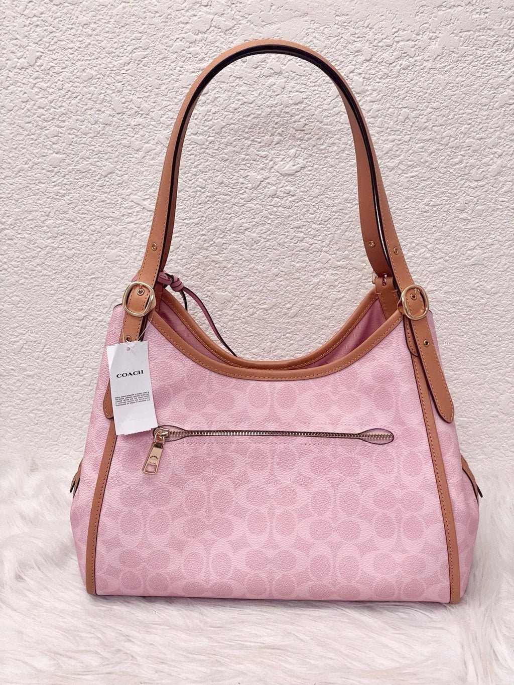 Coach Erin Shoulder Bag in Signature Canvas product image 4, provided for visual reference and product detail review