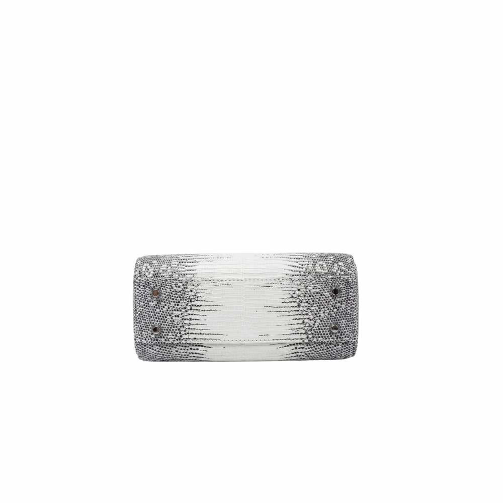 Dior Ombre Himalayan Lizard Small Shoulder Bag - White product image 5, provided for visual reference and product detail