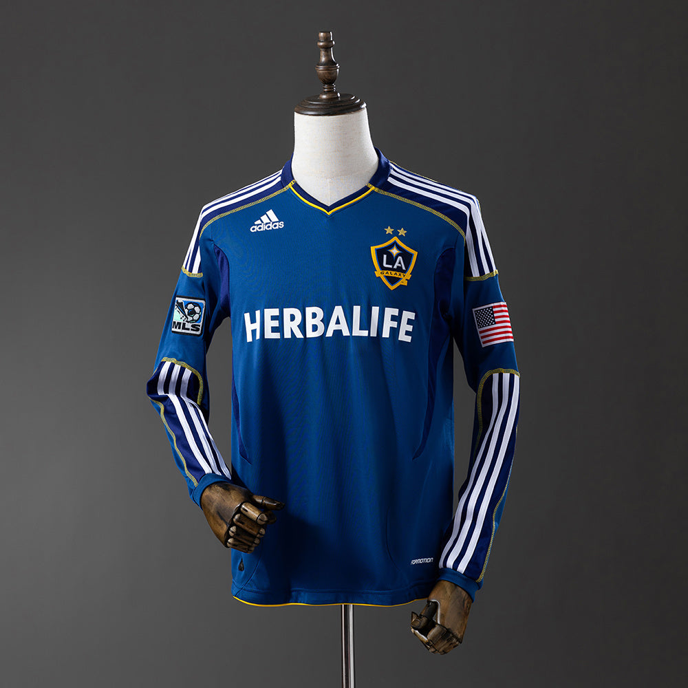 LA Galaxy Jersey 2011-12 Home Retro Kit Long Sleeves product image 1